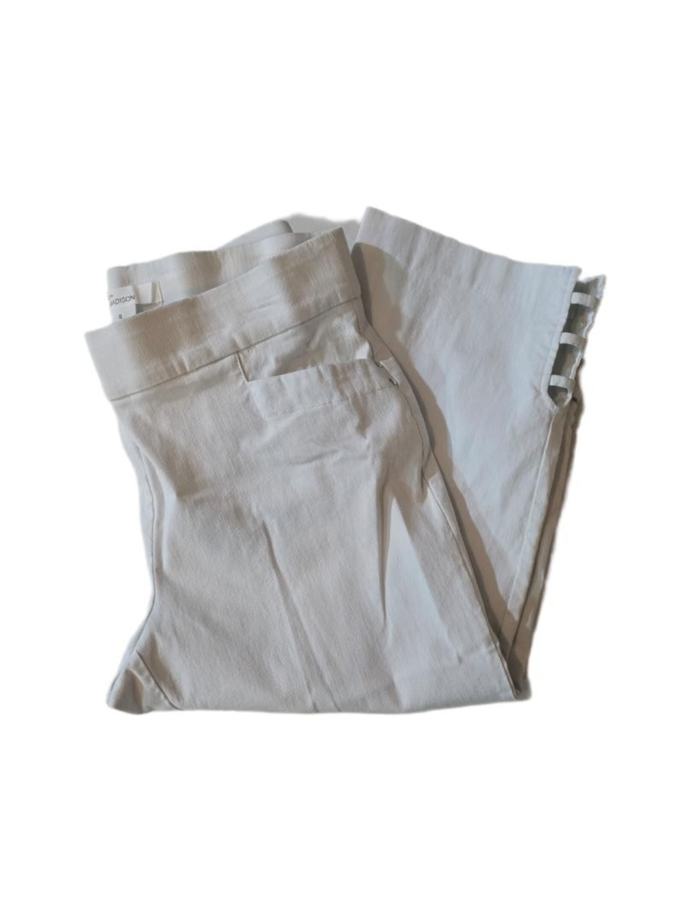 89th & Madisom White Cropped‎ Trousers Size Small